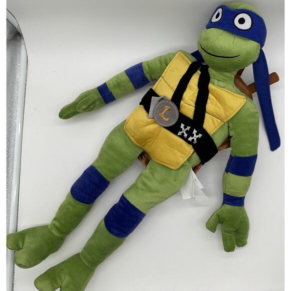 Teenage Mutant Ninja Turtles Mutant Mayhem 24” Pillow Buddy Blue Leonardo - Picture 2 of 6